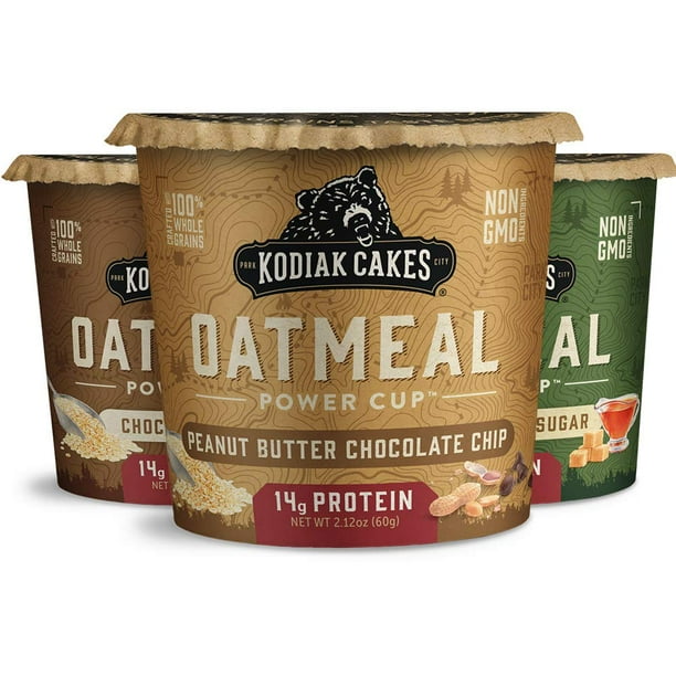 Kodiak Cakes Instant Oatmeal Cups Protein Oatmeal Cup Variety Pack