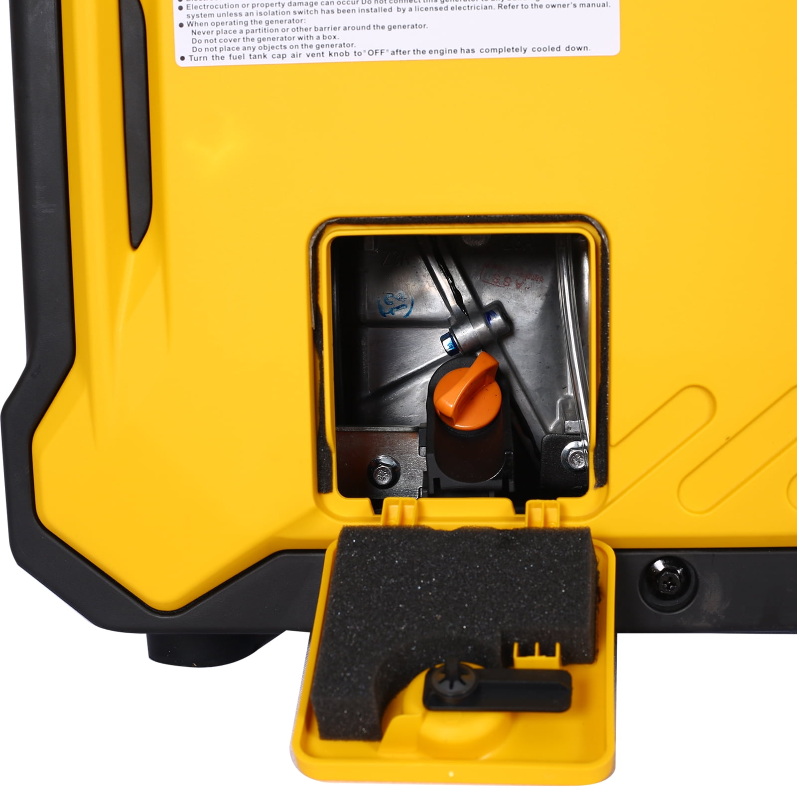 Zateety Inverter Generator 2000w, Portable Quiet Generator 79.7cc EPA III Compliant, Ultra Light Pure Sine Wave for Camping Home Backup RV – 40 lbs