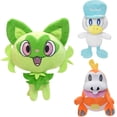 thumbnail image 2 of Juguetes de peluche Kawaii de Pokémon Sprigatito, Fuecoco, Quaxly, lindos animales de peluche de Anime, Scorbunny, Cinderace, muñecos de peluche, regalos para festivales, 2 of 5