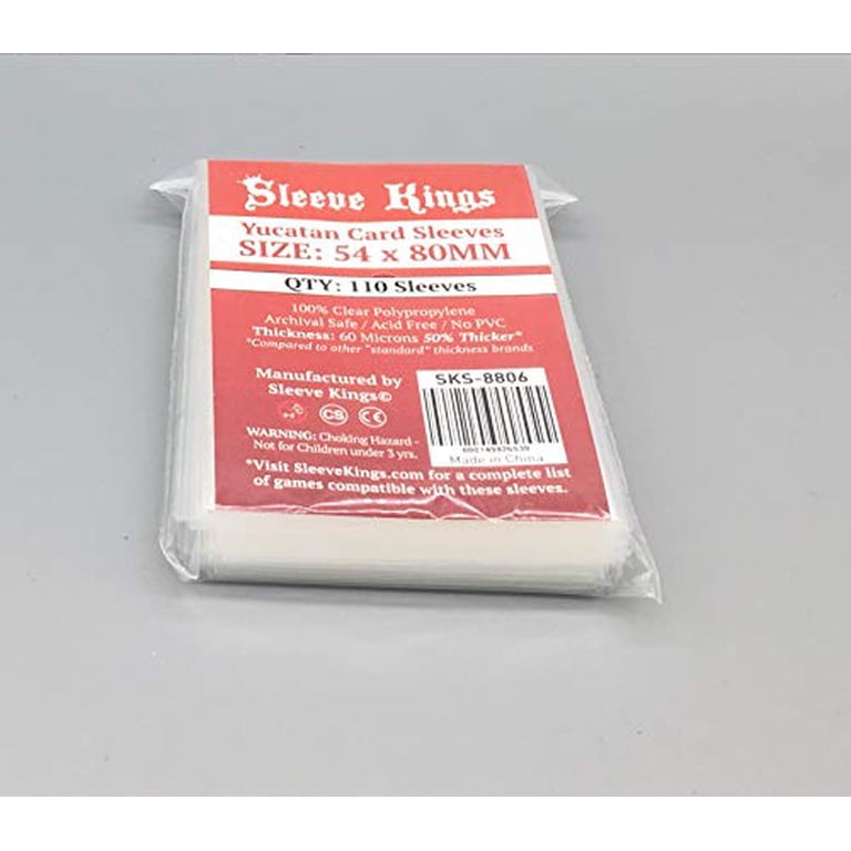 card sleeve brands Kings Sleeves: Magnum 7 Wonders 65x100mm, 110 / Pack This set includes clear 7 Best Trading Card Sleeves