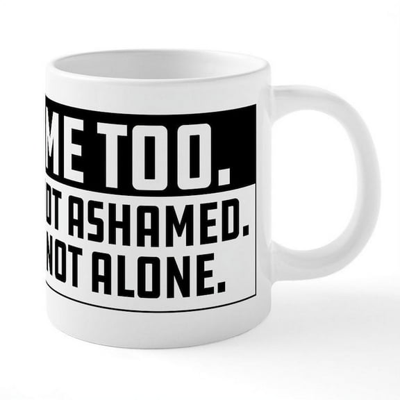 CafePress - Me Too - 20 Oz White Ceramic Mega Mug