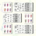thumbnail image 3 of 3pcs Moon Sun Nail Art Stamping Plate Nail Stamper Dreamcatcher Nail Stamping Plate Nail Stencils Print Nail Stencils Stainless Steel Nail Image Plates for Nail Art Design Manicure Salon, 3 of 9