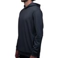 thumbnail image 3 of Sudadera Para Hombre De Algodón Pima y Tela Spandex Unbranded Co  Lightwight Hoodie Stormy Gray L, 3 of 6