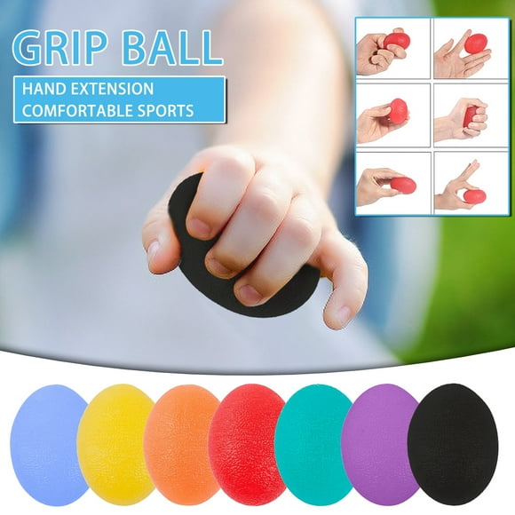 EGNMCR Fitness & Yoga Equipment 7PCHand Grip Strength Trainer Stress Ball For Adults And Children Hand Ball Grip training device