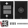 thumbnail image 3 of Aluminum Enclosure Box for 5 Board Case with Quiet Efficient Fan Enhances Performances Heatsink Option, 3 of 5