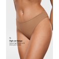thumbnail image 2 of Ropa interior INLYRIC Inbarely Soft Cheeky Bikini para mujer, paquete de 3, 2 of 6