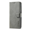 thumbnail image 3 of SaniMore for Samsung Galaxy S23 Case, PU Leather Skin & Soft TPU Inner Shell [Card Holder + Cash Pocket + Flip Kickstand] Magnetic Closure Protective Wallet Cover For Samsung Galaxy S23, Gray, 3 of 10