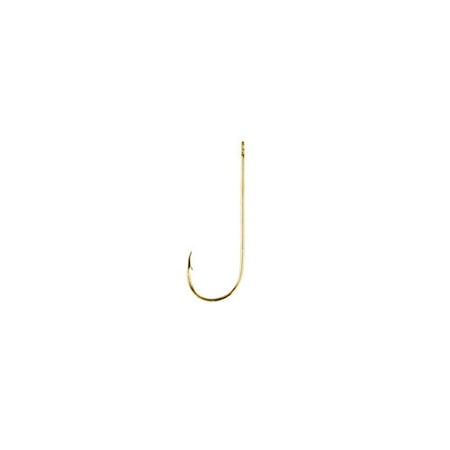 Lighting Eagle - Eagle Claw Aberdeen Light Wire Non-Offset Hook, Gold