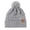 Gray Hat, variant on Beanie for Women Stylish Winter Toboggans Cute Soft Knit Fuzzy Warm Hats Soft Beanie with Pom Pom, Holiday Gift Red Hat