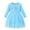 Blue snowflake, variant on ATAIKU Toddler Girls' Long-Sleeve Dress Princess Tutu Tulle Dress Xmas - Cat