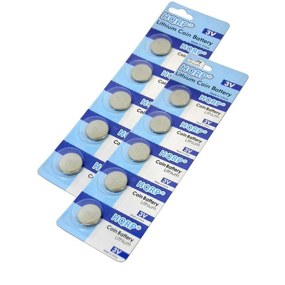 HQRP 10-Pack Battery for Lexus key fits 2006-2008 LEXUS IS250 GSE20 GSE21 USE20 2nd gen