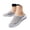 Grey, variant on AJGRHE Women's Casual Shoes Casual On Sneakers Breathable Mesh Toe Cover Summer Walking Shoes Soft Sole Outdoor Loafers Grey 37
