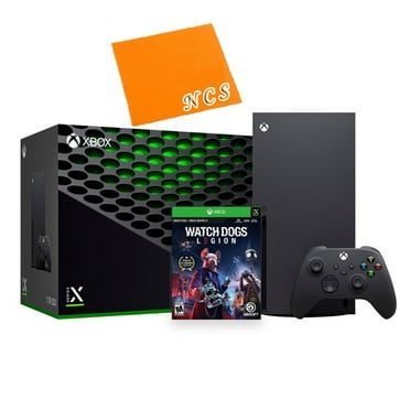 2020 Newest - Xbox -Series- -X- Gaming Console - 1TB SSD Black X Version with Disc Drive with Watch-Dogs-Legion