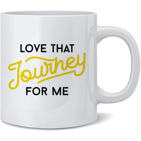 

Love That Journey For Me Alexis Rose Quote David Rose Apothecary Merchandise Moira Official Schitts Creek TV Show Merch Kitchen Accessories Ceramic Coffee Mug Tea Cup Fun Novelty Gift 12 oz