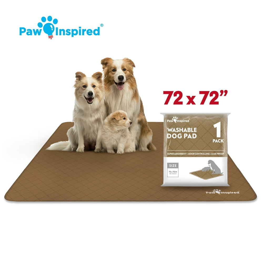 Paw Inspired Washable Pee Pads for Dogs Reusable Puppy Pads