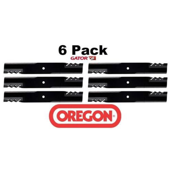 Oregon 6 Pack 396-716 Gator G6 Mower Blade Fits Ariens 0027300 04919100 04920600
