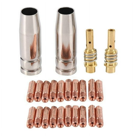 

For MB15 15AK MIG Welding Torch Kit Contact Tip Nozzle Diffuser MIG Welding Torch Accessory Kit 0.8mm