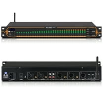 Equalizer for Home Stereo Audio System, Professional 31-Band Graphic Equalizer Rack Mount Music Digital EQ Studio Equalization with Spectrum Analyzer Display & Noise Reduction