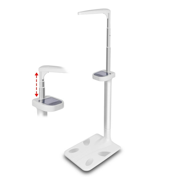 Digital Scale, Ultrasonic Height and Weight Scale, Measuring Device, Smart Composition Analyzer, Audible Results, Wall Mounted, 12.2lbs for Pharmacy