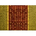thumbnail image 1 of Ahgly Company Indoor Rectangle Abstract Yellow Modern Area Rugs, 5' x 7', 1 of 4