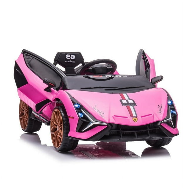 Montable Electrico Lee Monde Lamborghini 12v Rosa