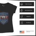 thumbnail image 6 of Ford Mustang Boss 302 Women's V-Neck T-shirt American Muscle Car Fan Performance Racing Road Runner V8 1969 2012 Tee, 6 of 7
