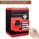 thumbnail image 2 of Hucha con contraseña de cajero automático electrónico de dibujos animados, moneda en efectivo, caja de ahorro de dinero de papel de desplazamiento automático, regalo para niños (negro rojo) oso de fresa Electrónica, 2 of 5