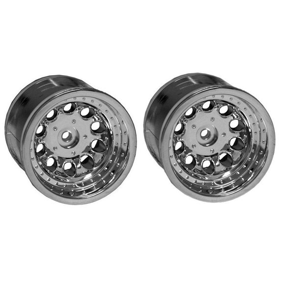 RPM R/C Products 82063 Rear Revolver 2.2 Chrome: TRA Elec Front/Nitro R