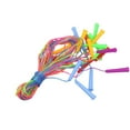 thumbnail image 3 of WORGEOUS 30 PCS  PVC Jumping Ropes Plastic Handle Skipping Ropes Portable Fitness Ropes Sports Supplies for Home Kids Playing (Random Color), 3 of 8