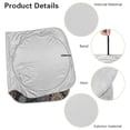 thumbnail image 5 of Yuyamidu Boho Mandala Flower Car Window Sunshades for Front Window Dragonfly Car Sun Shade Foldable Automotive Windshield Sunshade for Car SUV Van Interior Accessories, 5 of 7