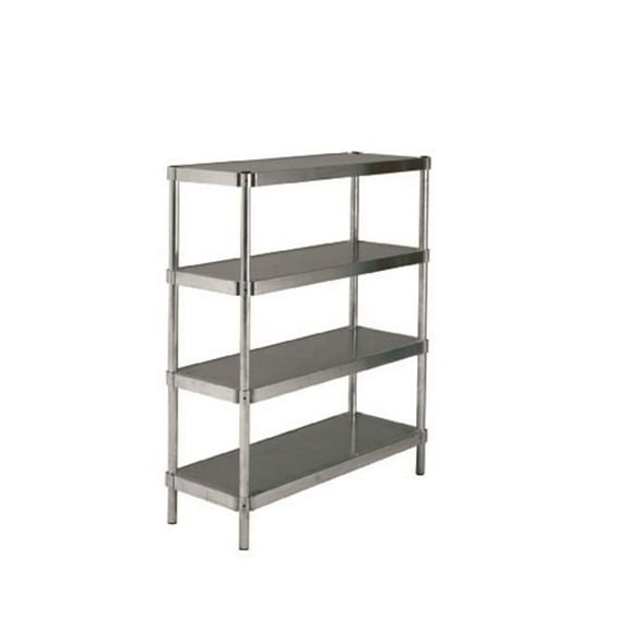 Prairie View N186036-4 Complete 4 Tier Shelving Units- 60 x 18 x 36 in.