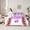 Purple, variant on Feelyou Cartoon Birthday Party Twin Bedding Sets 7-Piece, Baseball Ice Hockey Bedding Comforter Set, Ball Sports Theme Reversible Sheet Sets, Breathable Home Decor