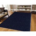 thumbnail image 3 of Home Queen Enfants Favori Zone de Couleur Unie Tapis Marine, 3' Rond, 3 of 4