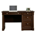 Sauder Palladia Computer Desk with Storage, Select Cherry Finish