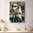 thumbnail image 4 of Borzoi Dog Poster Riding A Motorcycle - Borzoi Dog Canvas Wall Art For Bedroom Decor - Botanical Wall Art - Couple Gifts, 4 of 6