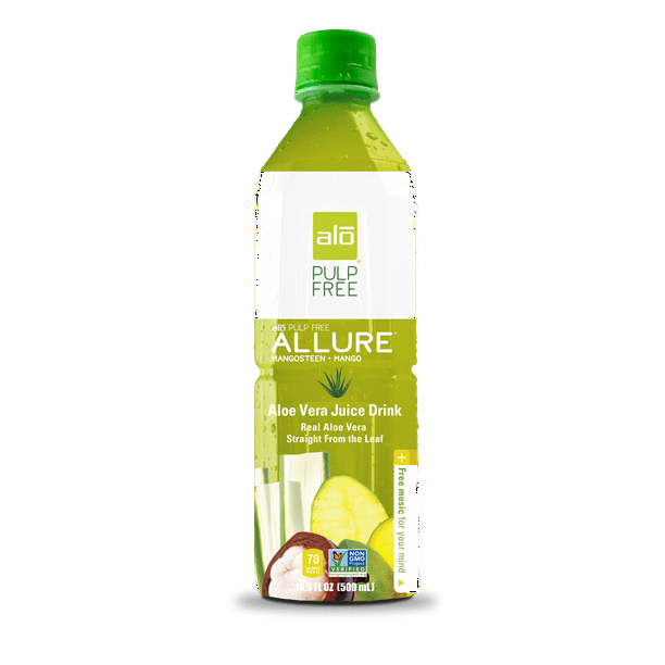 Alo Allure Aloe Vera Juice Drink Pulp Free 169 Fl Oz 12 Count 1501