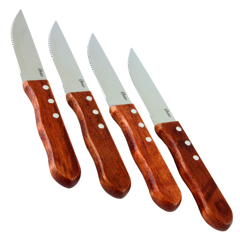 Oster Albright 4 pc Jumble Steak Knife Set