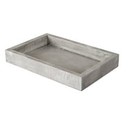 Allure Home Creations Hotelier Grey Vanity Tray