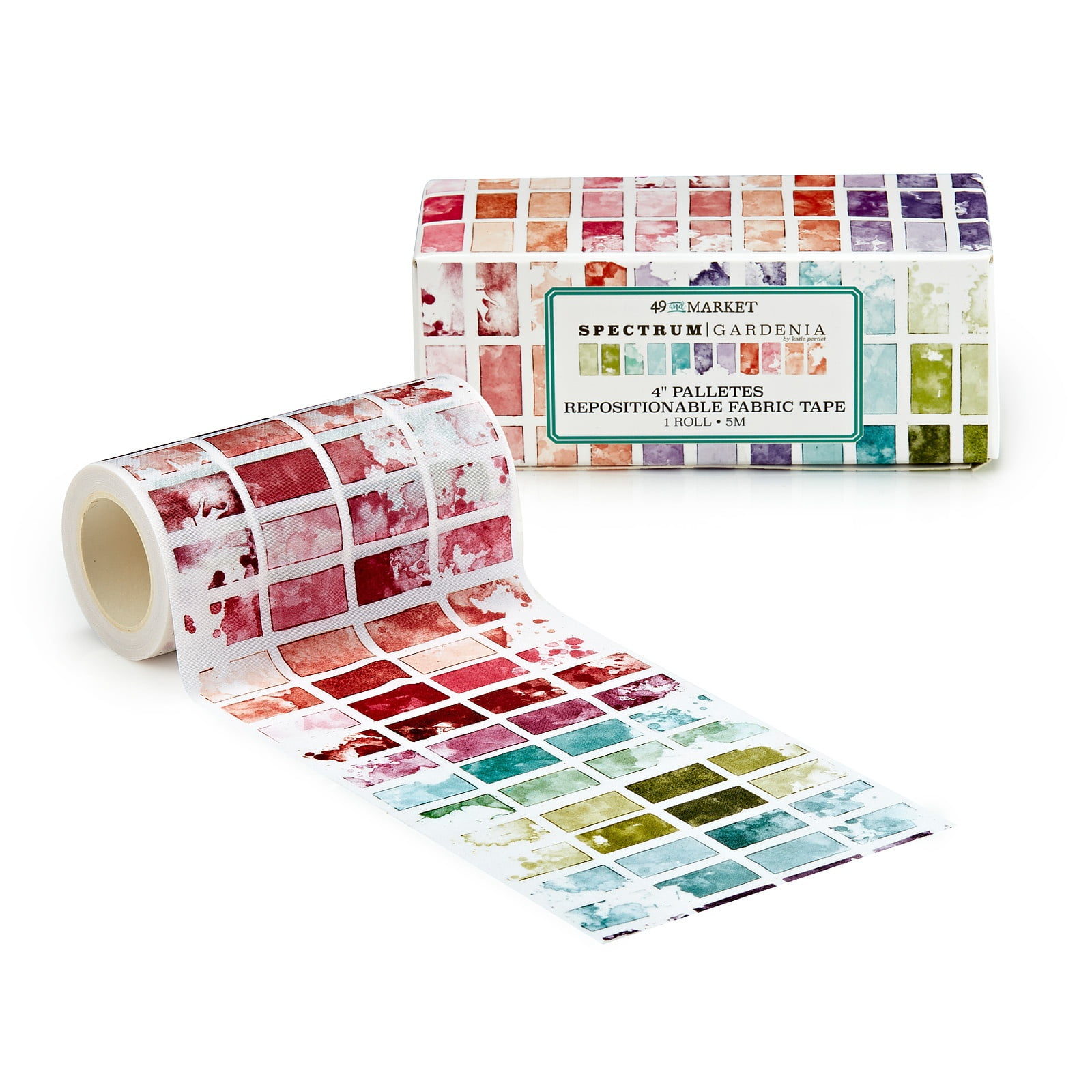49 And Market Spectrum Gardenia 4" Fabric Tape Roll-Palletes