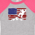 thumbnail image 4 of Inktastic Snowboarding Us Flag Boys or Girls Baby Bodysuit, 4 of 5