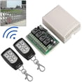 thumbnail image 1 of 4ch Channel 443mhz Wireless Rf Remote Control Relay Switch With 2 Receiver, 1 of 5