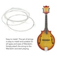 thumbnail image 4 of Mandolin Strings Kit, Clear Beautiful Timbre Replacement 8Pcs Mandolin Strings Scratch Resistant  for Repair, 4 of 7