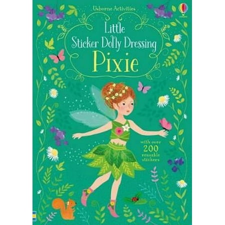 Dressing Long Hair Book - Little Sticker Dolly Dressing Pixies