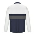 thumbnail image 5 of Puntoco Men's Fashion Polo Shirts Casual Long Sleeve Golf Shirts Color Block Cotton Tops Navy XXXXXL(XXXXXL), 5 of 5
