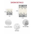 thumbnail image 7 of Navy Botanical Kitchen Dish Towels for Drying Dishes Set of 3, Blue Dragonfly Flower Leaf Retro Style Waffle Weave Microfiber Hand Tea Bathroom Towels Quick Dry & Absorbent Towel 15.7x23.6, 7 of 7