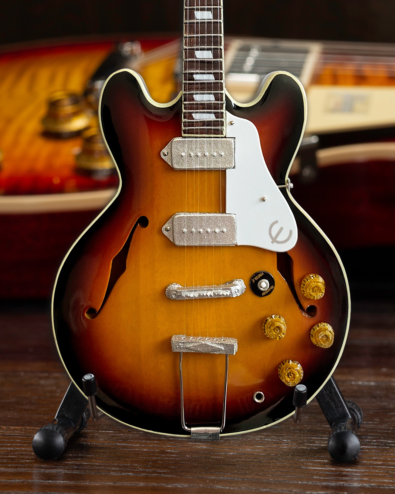 Epiphone 1965 Casino Sunburst 10 Inch Miniature Guitar Replica Collectible