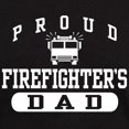 thumbnail image 3 of CafePress - Proud Firefighter's Dad Dark T Shirt - Men's Classic Graphic Cotton T-Shirt, 3 of 4