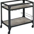 thumbnail image 3 of Oak Wood Top | Entertaining Setup, Sturdy Frame with Easy Mobility, 3 of 3