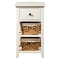 thumbnail image 3 of PRI 2 Basket Storage Rack in White, 3 of 3