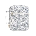 thumbnail image 1 of TISHITA Sac de Protection Biblique Compact Multifonctionnel pour Femmes Mère Dame Fleurs Marine, 1 of 8